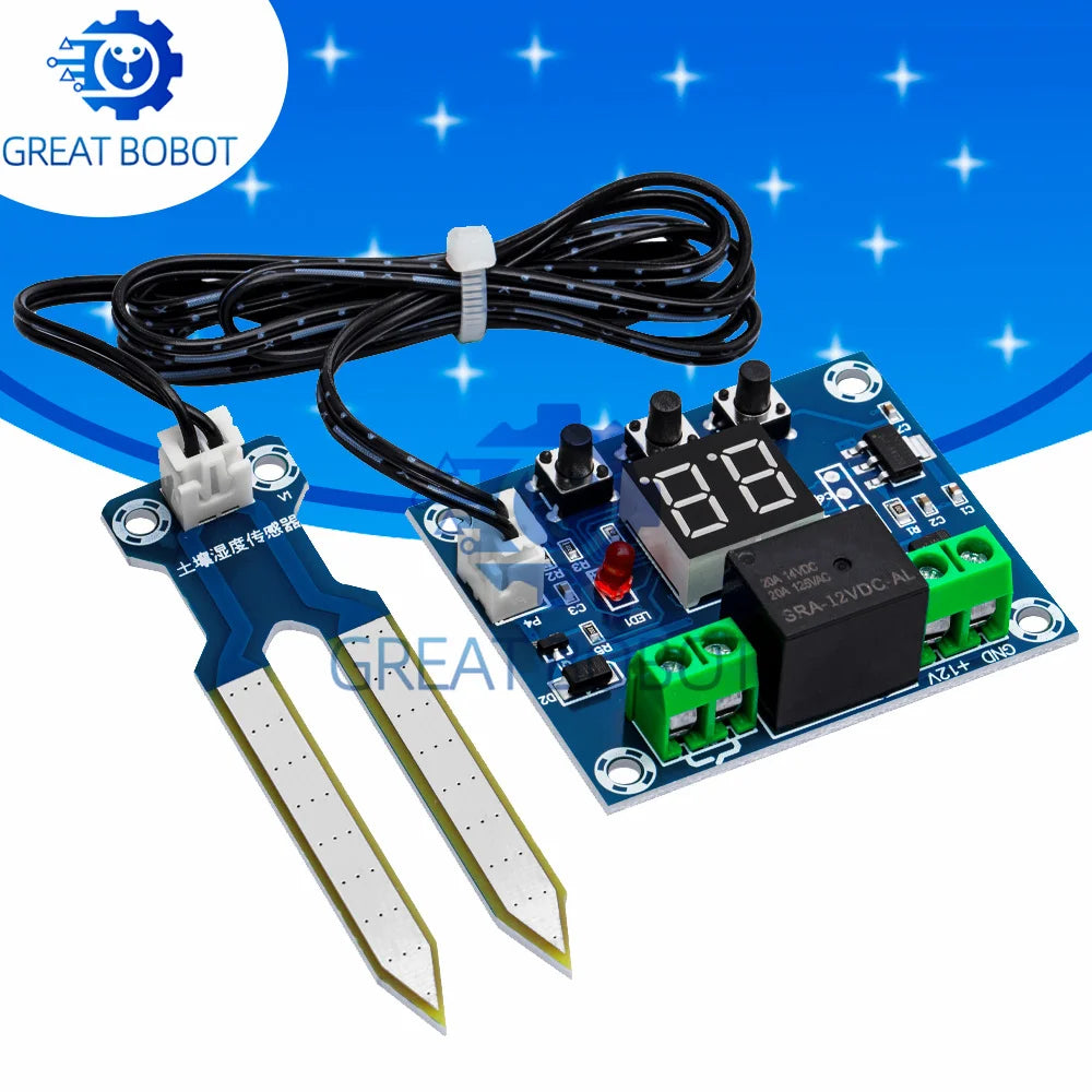 XH-M214 Soil Humidity Controller – Auto Irrigation Module Irrigation Controller Axl Default Title