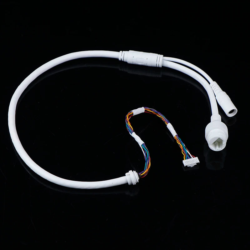 IP Camera Tail Cable 10 Pin 10 Core RJ45 PoE Network Cable Network Camera Cable Axl