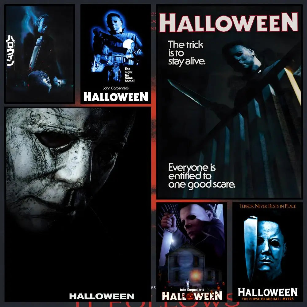 Halloween Movie PVC Wall Poster – Peel-and-Stick HD Art Wall Art Poster Axl
