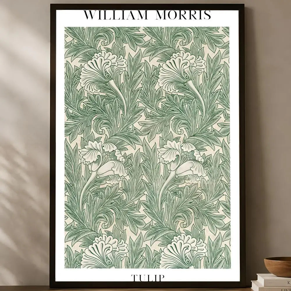 William Morris Self-Stick HD PVC Wall Art Poster | Waterproof Wall Art Poster Axl