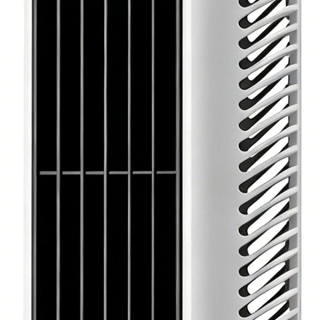 Mini Bladeless Tower Fan – USB Rechargeable 3-Speed Portable Portable Tower Fan Axl