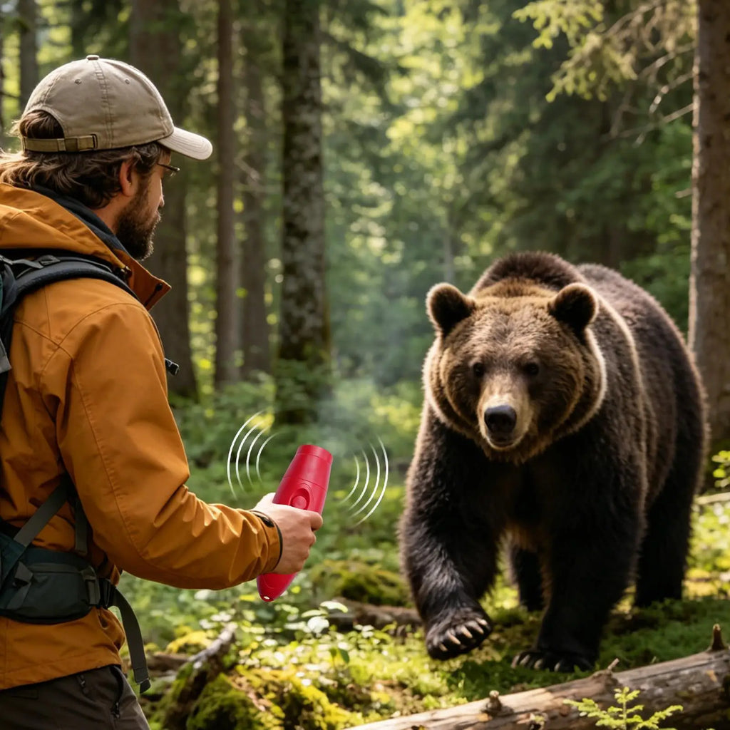 130dB Bear Horn – Wildlife Alert Horn for Hiking & Camping Outdoor Safety Horn Axl