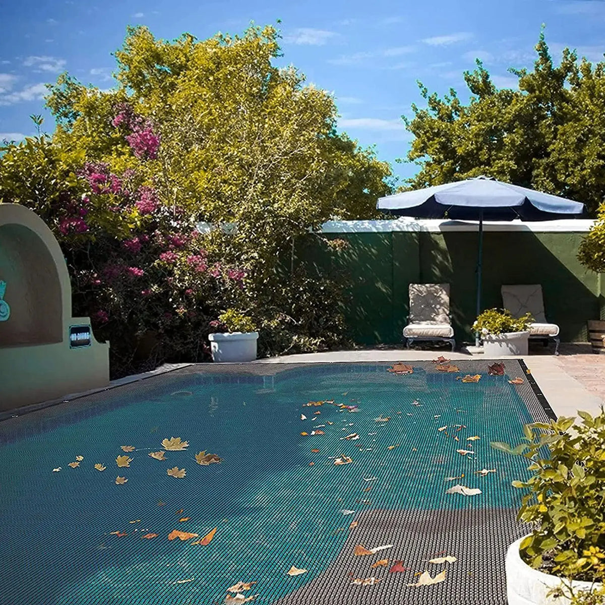 Pool Leaf Net Cover – Fine Mesh PE Netting & Sun Screen Pool Leaf Net Cover Axl