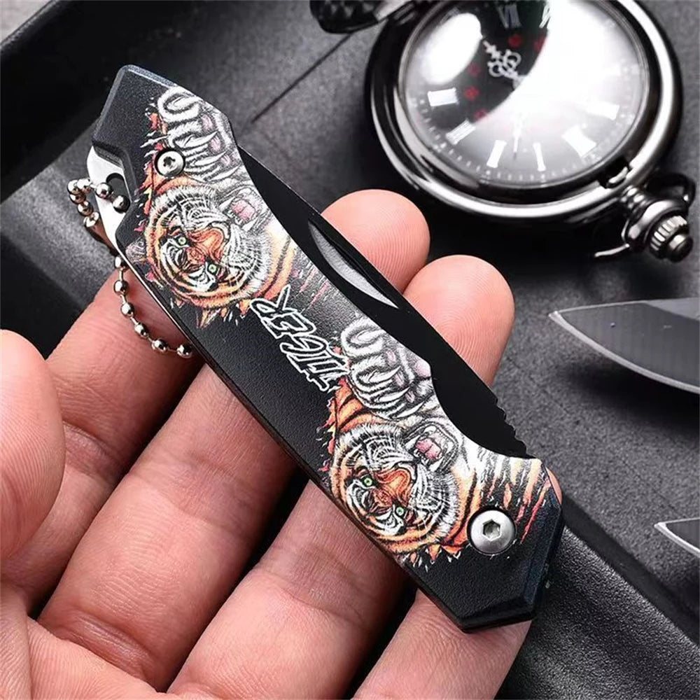 Folding Paring Knife – Stainless Steel Pocket Utility Knife Folding Pocket Knife Axl
