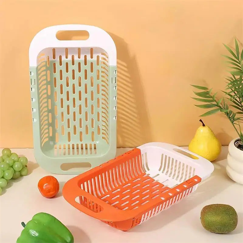 Expandable Sink Drain Basket – Retractable Colander Strainer Sink Drain Basket Axl