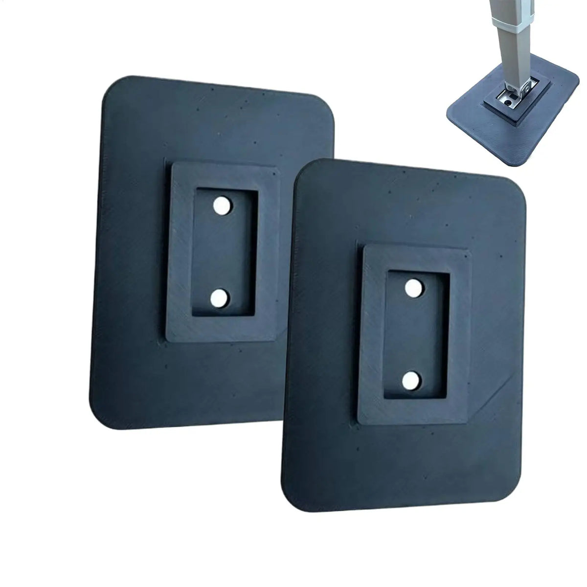 RV Awning Support Footplates for Soft Ground – 2 Pack RV Awning Accessory Axl