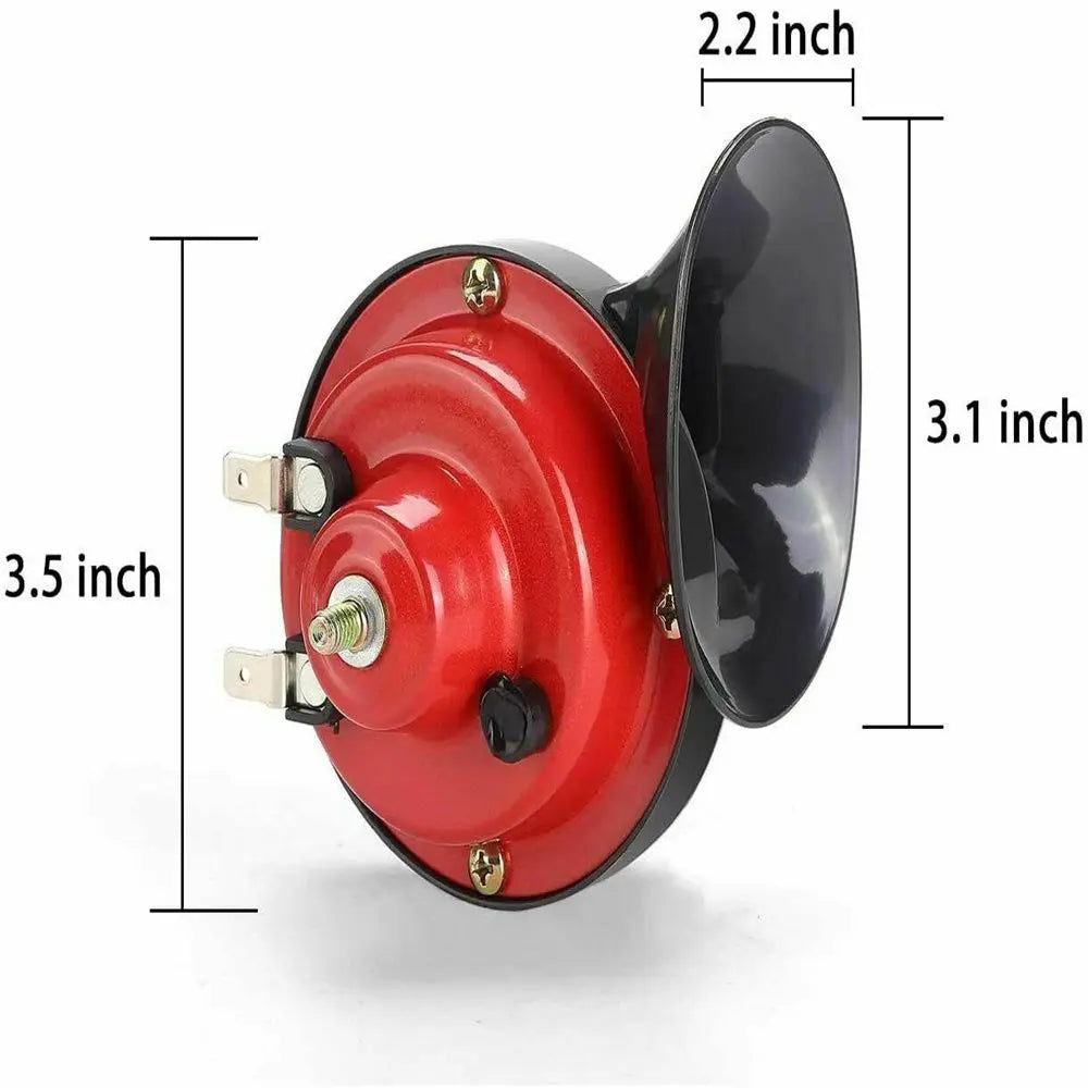 2-Pack 300DB Snail Air Horn 12V – Truck, SUV, RV & Boat Car Air Horn Axl