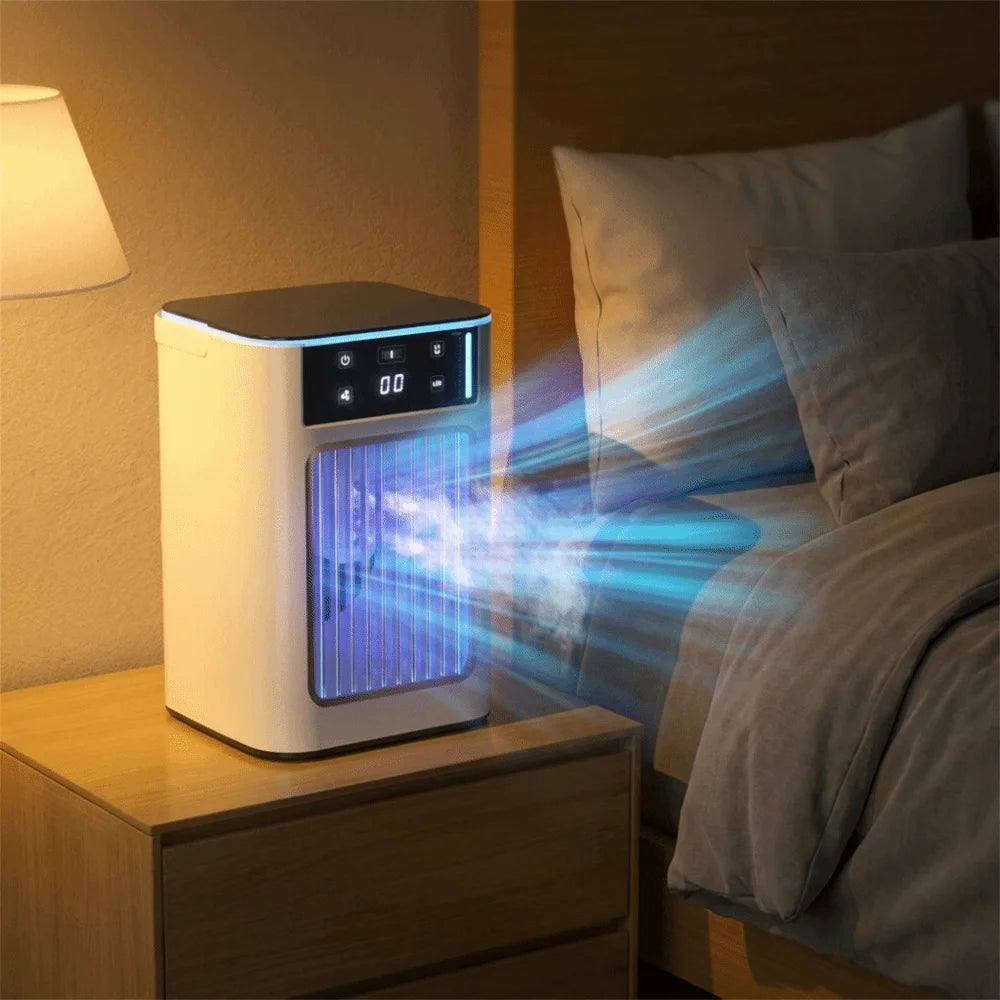 Portable Mini Mist Spray Fan – USB Desktop Humidifier Fan Mist Spray Fan Axl