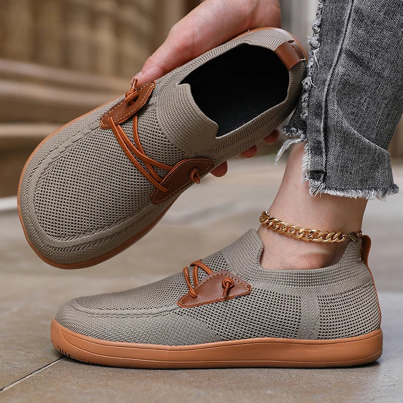 AZGB Women's Zero Drop Barefoot Sneakers – Wide Toe Mesh Shoe Barefoot Sneakers Axl