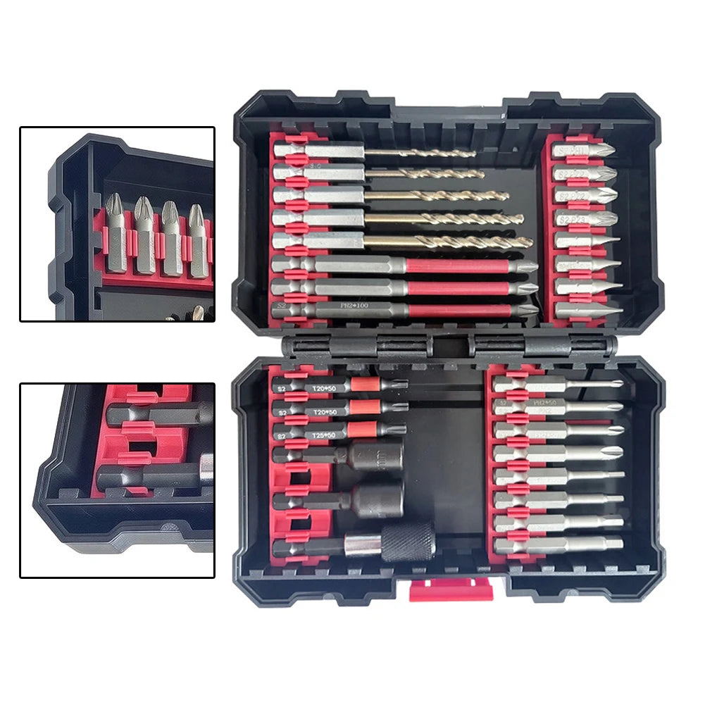 30-Piece Magnetic Screwdriver Bit Set – Anti-Slip Steel Kit Screwdriver Bit Set Axl