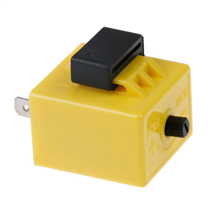 12V 2-Pin LED Flasher Relay – Adjustable Turn Signal Blinker LED Flasher Relay Axl