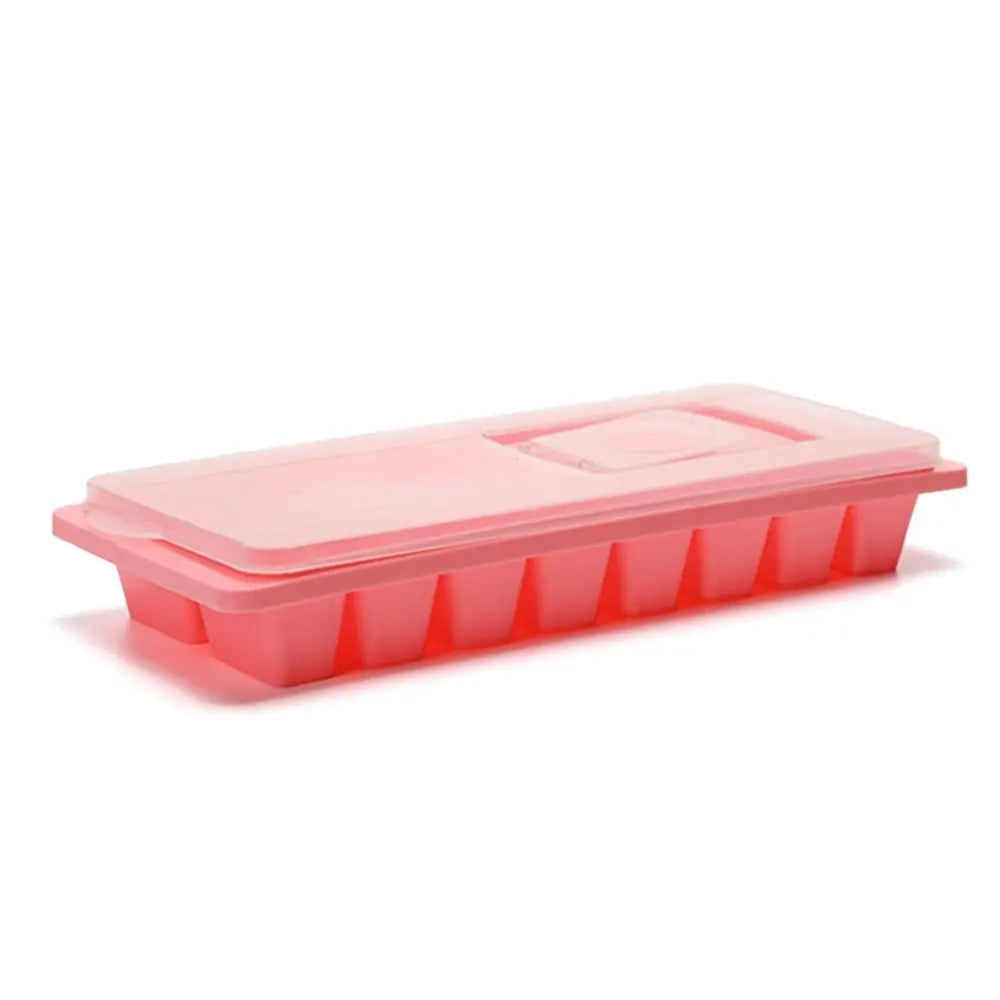 16-Cube Stackable Ice Cube Tray with Lid – Reusable & Easy Fill Ice Cube Tray Axl