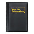PVC Coin Collection Album – 120 Compartment Collector Book Coin Collection Album Axl black