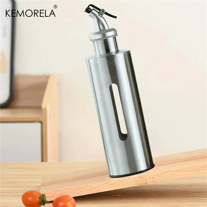 KEMORELA Stainless Steel Oil & Vinegar Dispenser Bottle Oil Dispenser Bottle Axl