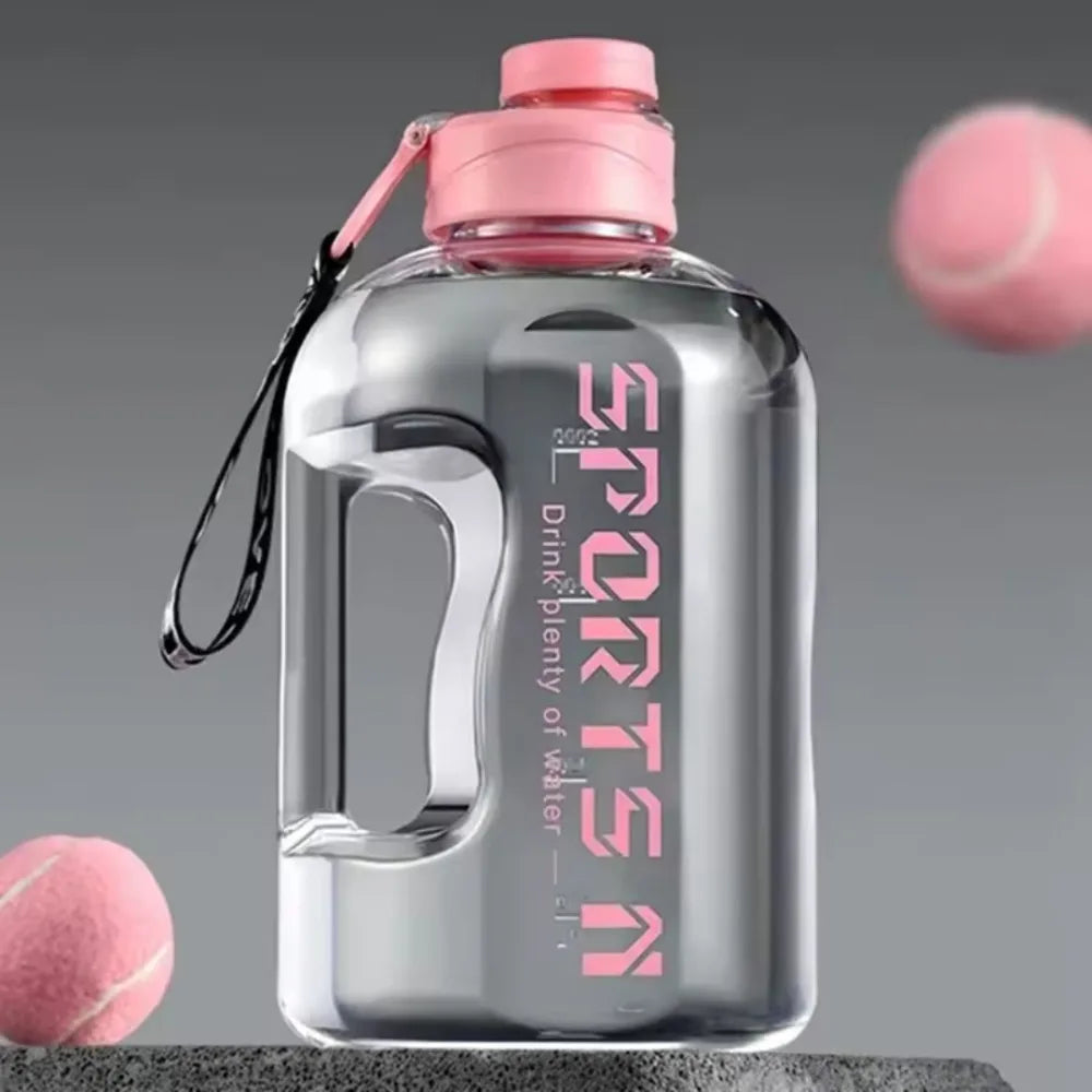 Large Capacity Sports Water Bottle with Straw – 2.7L / 1.7L Sports Water Bottle Axl