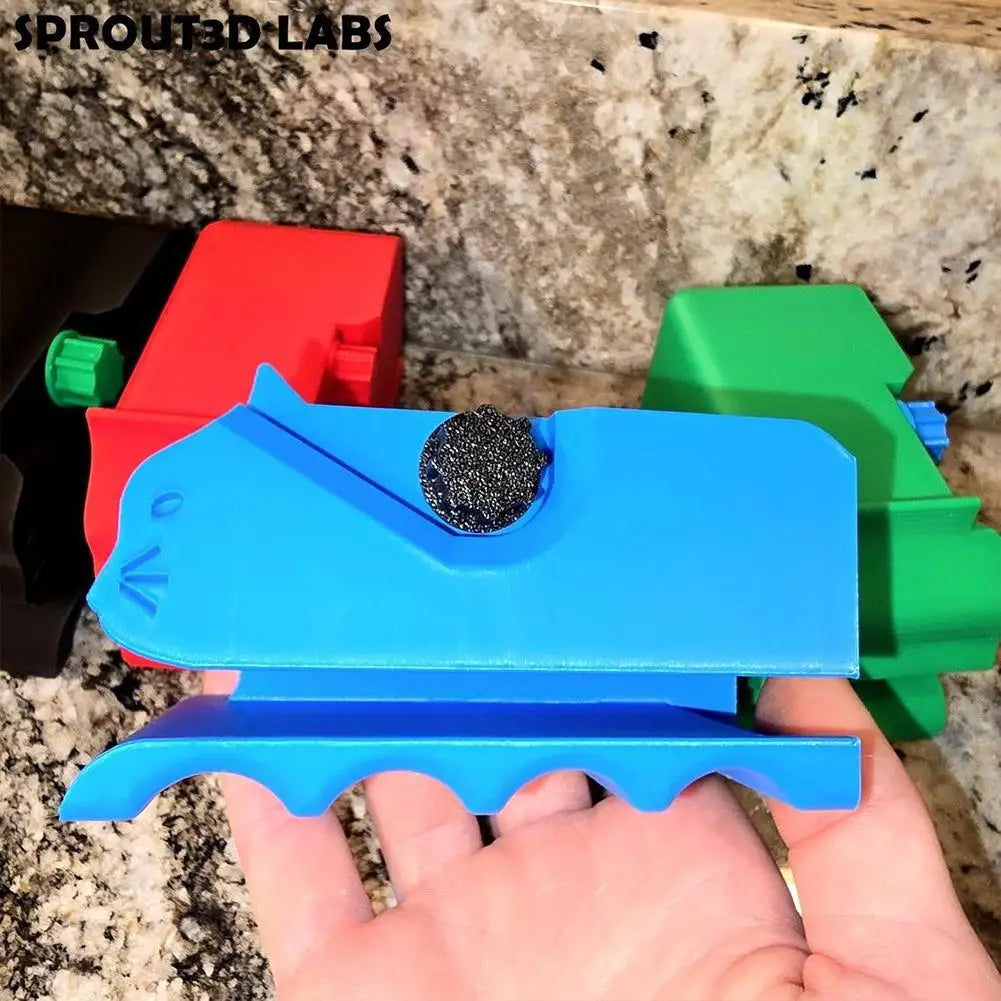 Cat-Shaped Cardboard Cutter | 3D Printed DIY Scratcher Tool DIY Cardboard Cutter Axl