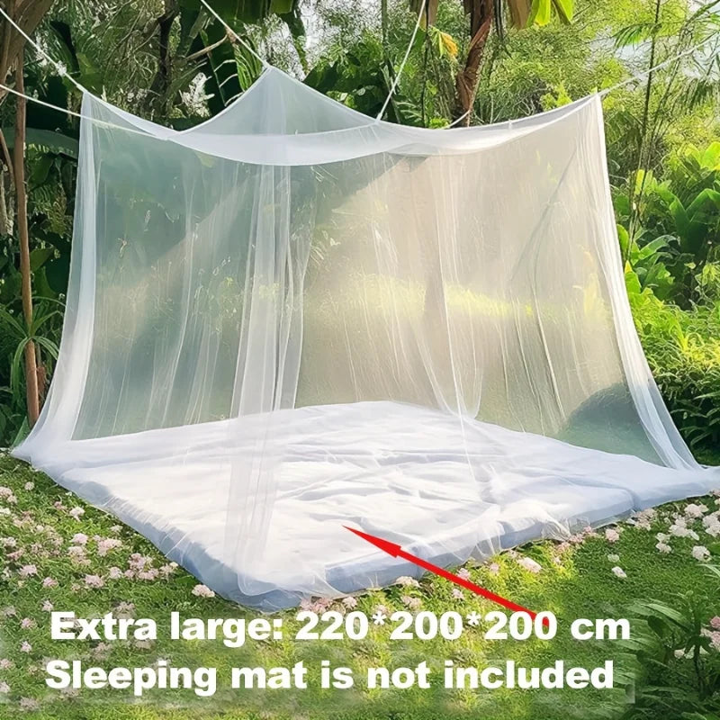 Large Mosquito Net – Camping, Hammock & Bedroom Canopy Mosquito Net Canopy Axl