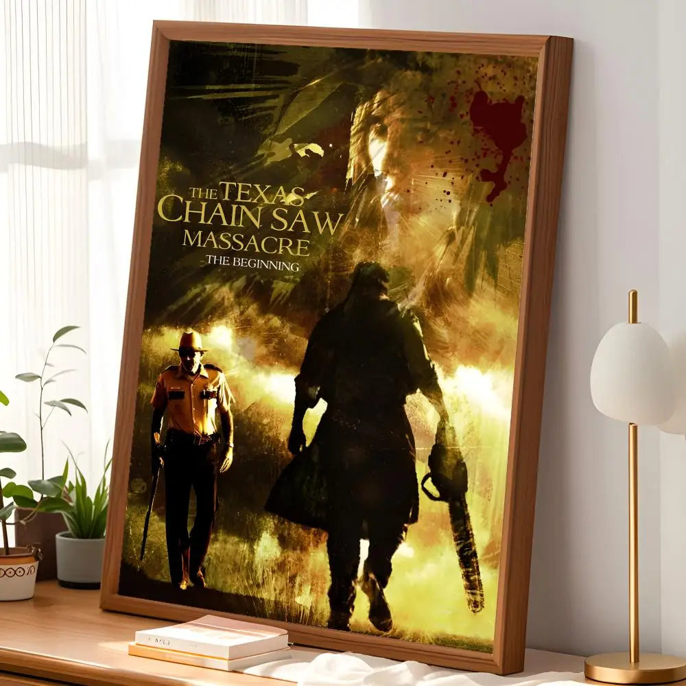 Texas Chainsaw Massacre HD PVC Self-Stick Wall Art Poster Wall Art Poster Axl