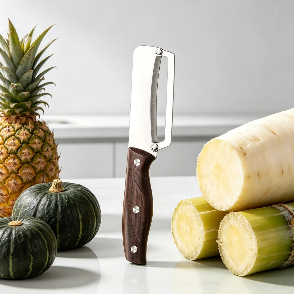 5-Piece Fruit Peeler Set – Sugarcane, Pumpkin & Yam Knife Fruit Peeler Set Axl Peeler-1PC