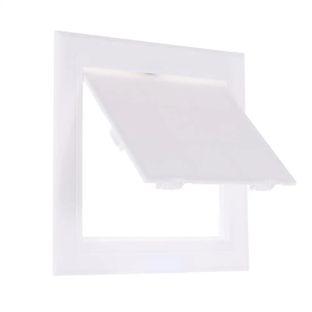 White Hinged Access Hatch Panel – ABS Plastic Wall & Ceiling Access Hatch Panel Axl 300x300mm