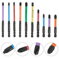 10pc Magnetic Electrician Screwdriver Bit Set 65–110mm Cross Screwdriver Bit Set Axl China Mainland