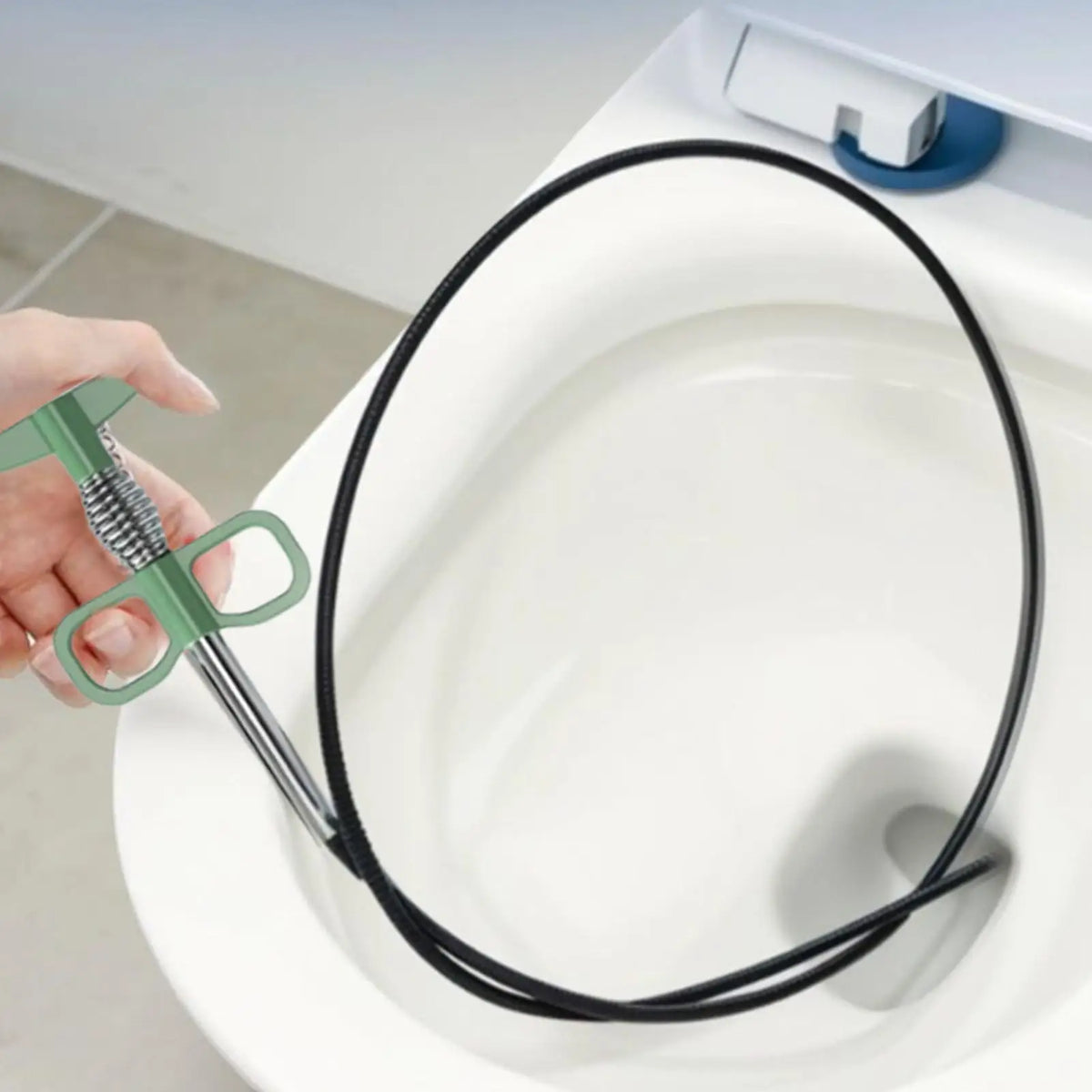 Drain Snake 4-Claw Clog Remover – Pipe Unblocker Tool Drain Cleaning Tool Axl
