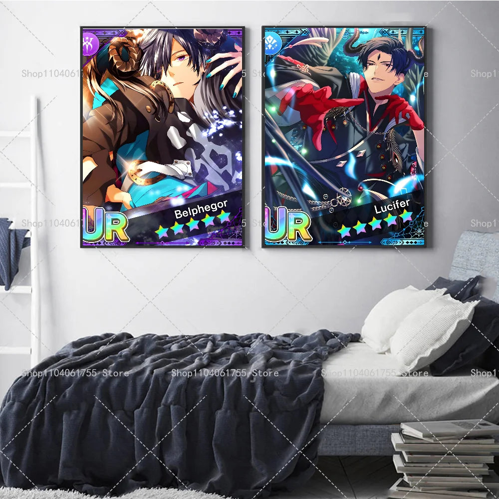 Self-Adhesive Waterproof Wall Poster – Bar & Room Art Sticker Wall Art Poster Axl