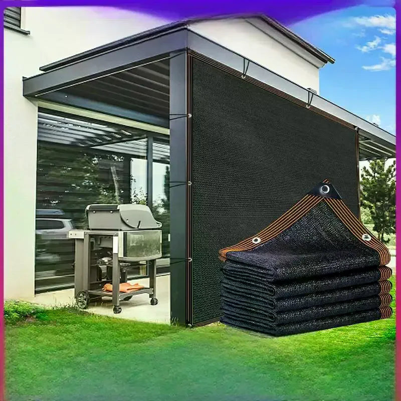 Black HDPE Sun Shade Net – UV Block Cloth for Garden & Parking Sun Shade Net Axl