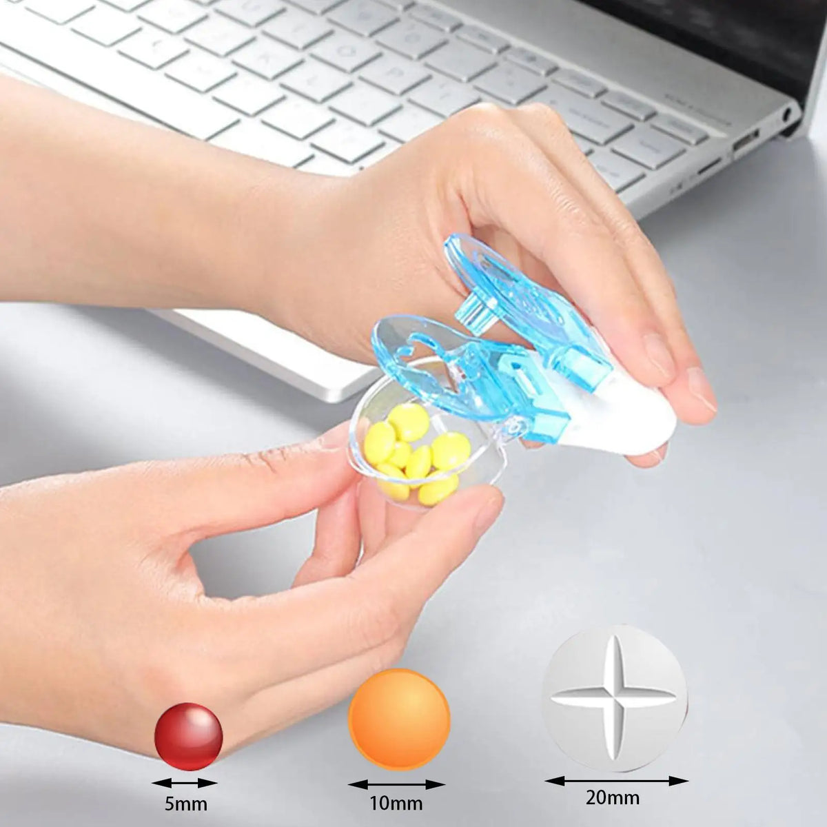 Portable Pill Taker & Blister Pack Opener – Easy Grip Tool Pill Blister Opener Axl
