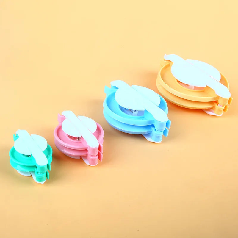 4-Size Pompom Maker Set – Yarn Ball Weaver Knitting Tool Pompom Maker Set Axl