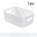 Multi-Functional Plastic Storage Box Organizer – Kitchen & Bath Plastic Storage Organizer Axl White 20.5 x 14.5 x 7.5cm