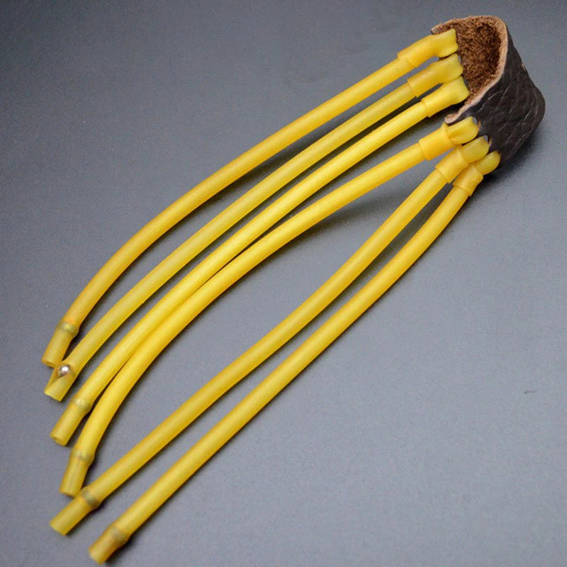 Slingshot Elastic Rubber Band – 6-Tube Latex Replacement Slingshot Accessory Axl