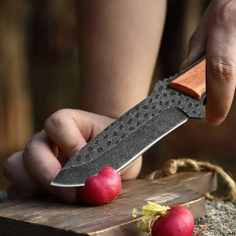 5-Inch Forged Boning Knife – Sharp Stainless Steel Chef Knife Boning Knife Axl