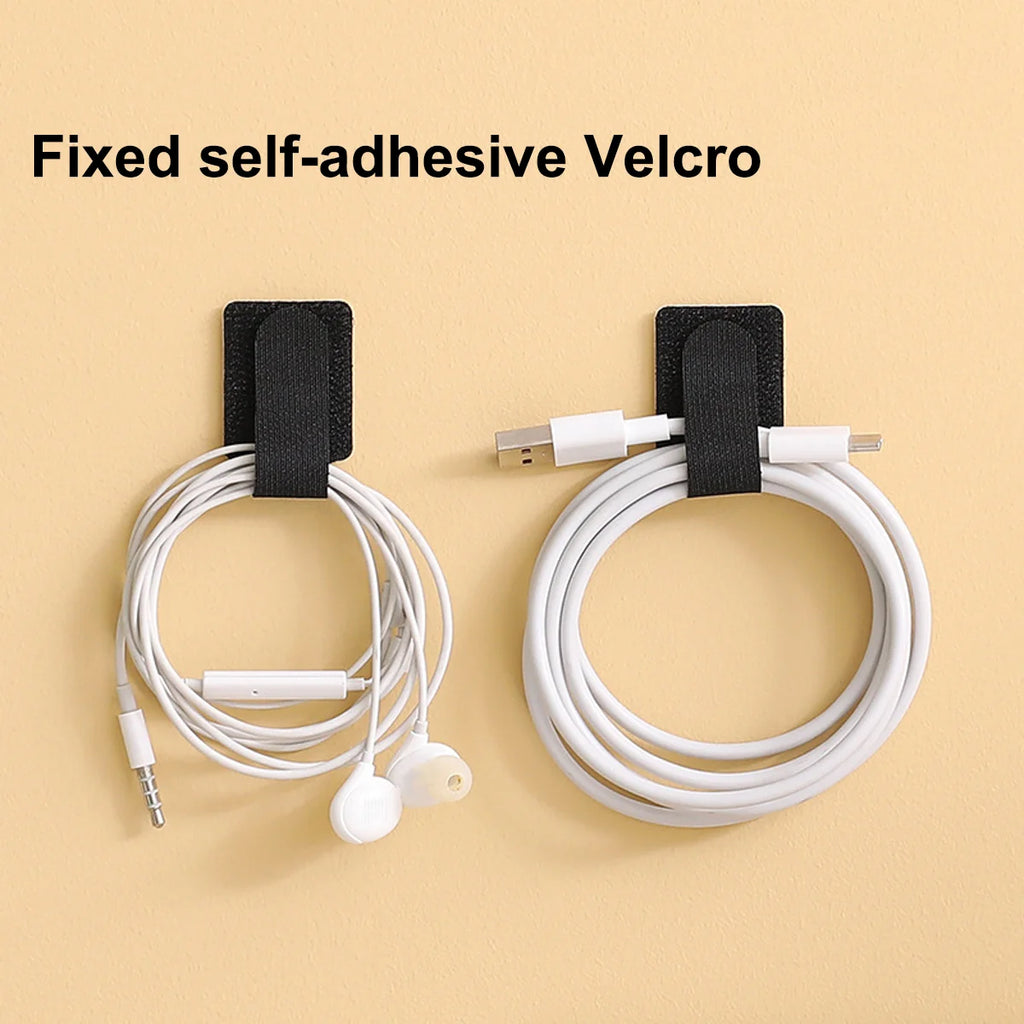 Reusable Cable Ties – Self-Adhesive Cord Organizer Straps Cable Organizer Straps Axl