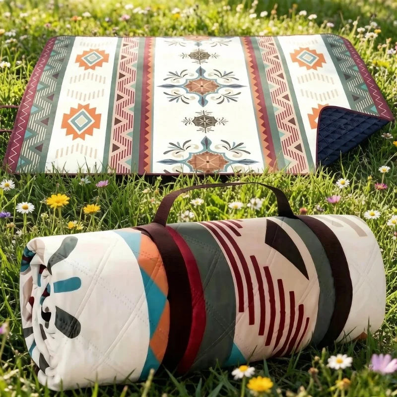 Waterproof Camping Picnic Blanket – Foldable Outdoor Beach Mat Outdoor Picnic Blanket Axl