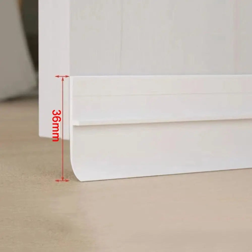 Under Door Weatherstrip Seal Strip – Draft & Gap Blocker Door Seal Strip Axl Color 2