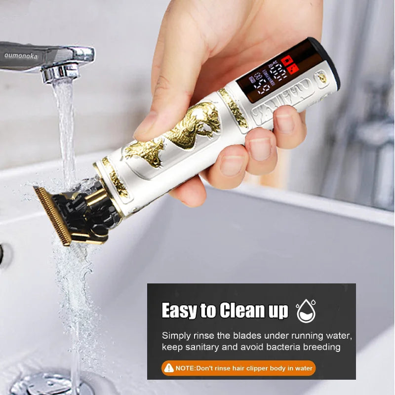 Oumonoka T9 Waterproof Electric Shaver & Beard Trimmer for Men Electric Shaver Trimmer Axl