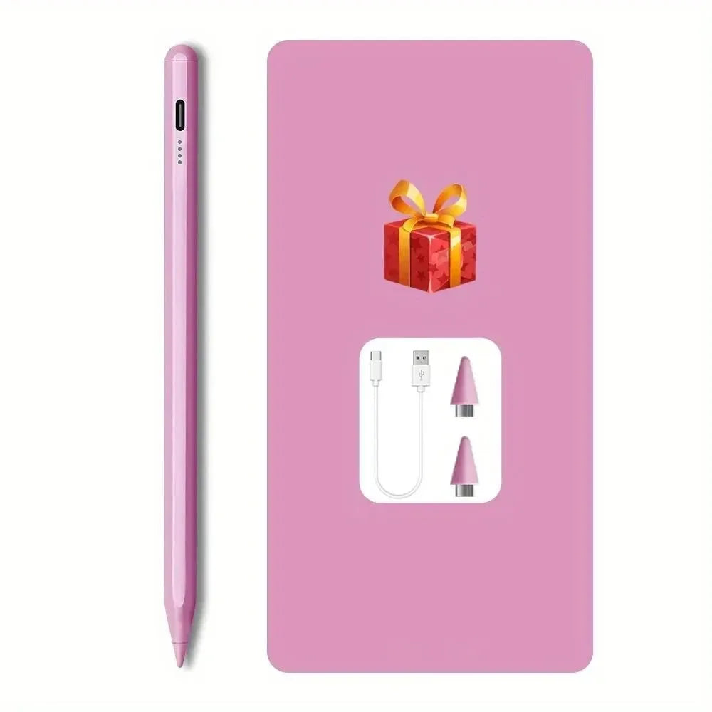 Universal Magnetic Stylus Pen for iPad, Android & Tablets Capacitive Stylus Pen Axl Pink