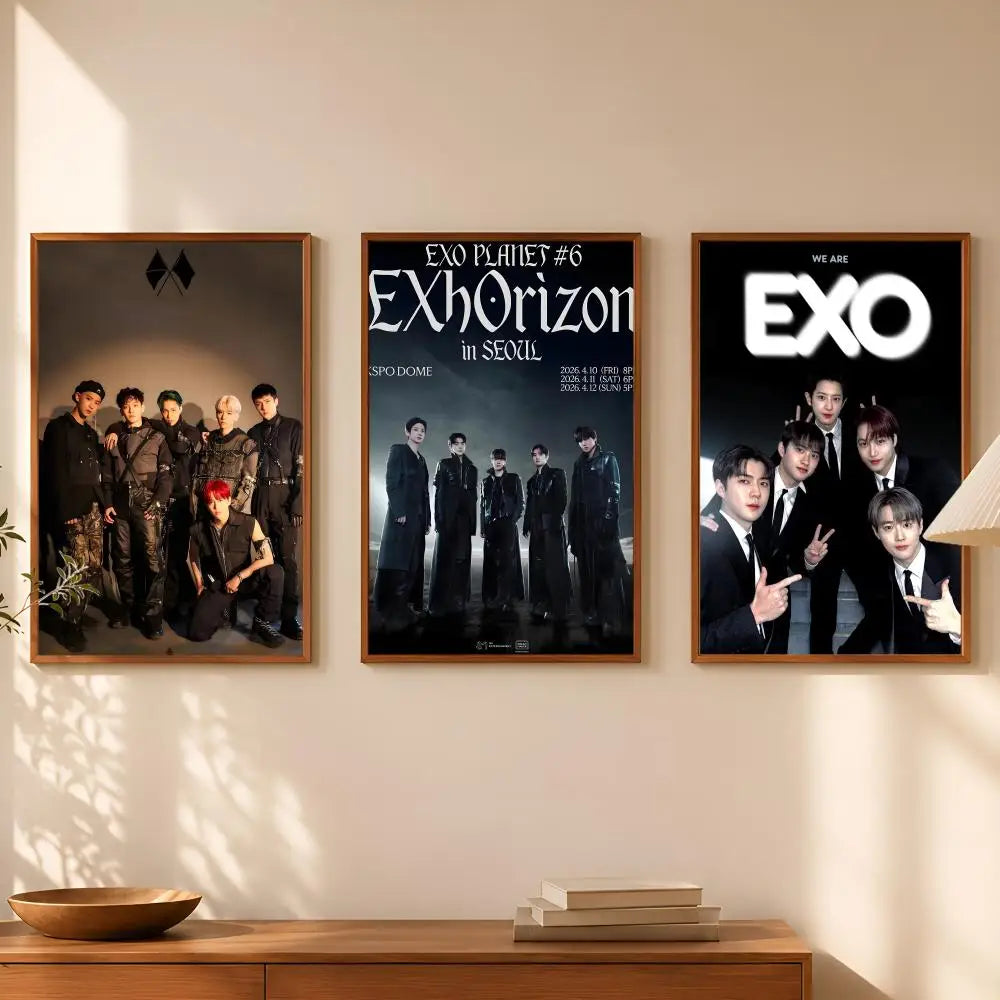 EXO Music Wall Poster – Self-Stick HD Waterproof Wall Art Wall Art Poster Axl