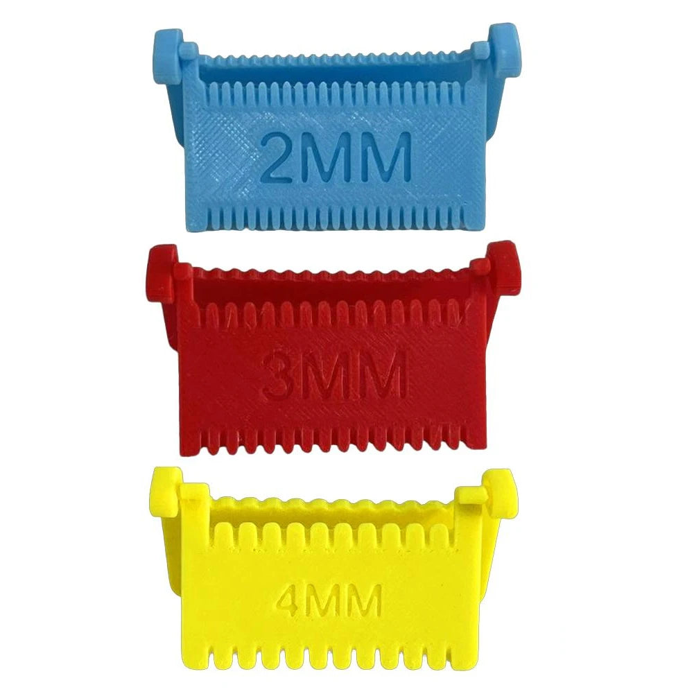Sewing Guide Template Kit – 2/3/4mm Stitch Spacing Tool Sewing Guide Tool Axl 3pcs mixed S