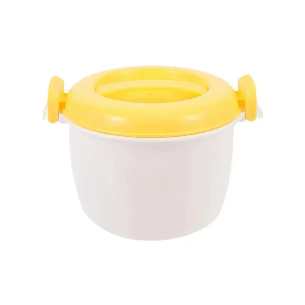 Microwave Rice Cooker & Steamer Pot – Veggie & Soup Cooker Microwave Rice Cooker Axl Yellow-S