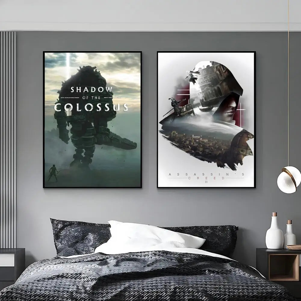 Shadow of War Game Poster – HD Waterproof Wall Art Decor Wall Art Poster Axl