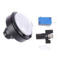 60mm LED Arcade Button with Microswitch – DIY Game Machine Arcade Button Axl White