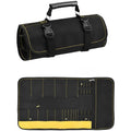 Roll-Up Tool Bag 35/42 Pocket Canvas Organizer – Electricians Tool Roll Bag Axl 35slots China Mainland