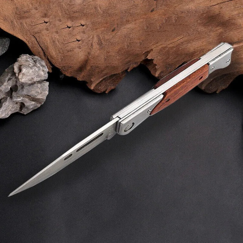 Stainless Steel Folding Knife – Camping, BBQ & Outdoor Use Folding Pocket Knife Axl