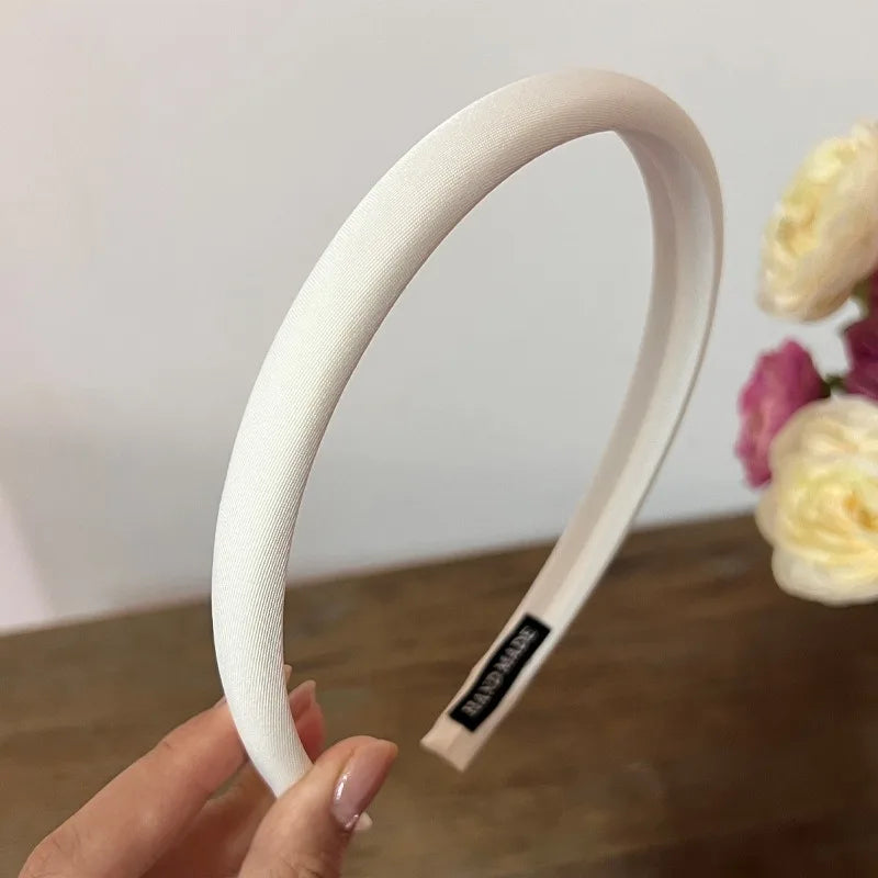 Korean Retro Headbands – Thin Solid Hair Hoops for Women Hair Headband Axl
