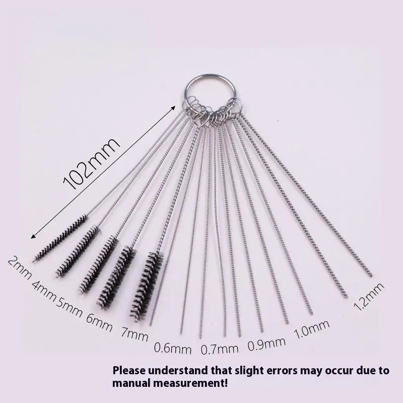 Carburetor Cleaning Kit – Jet Needles & Brushes for Engines Carburetor Cleaning Kit Axl 15pcs
