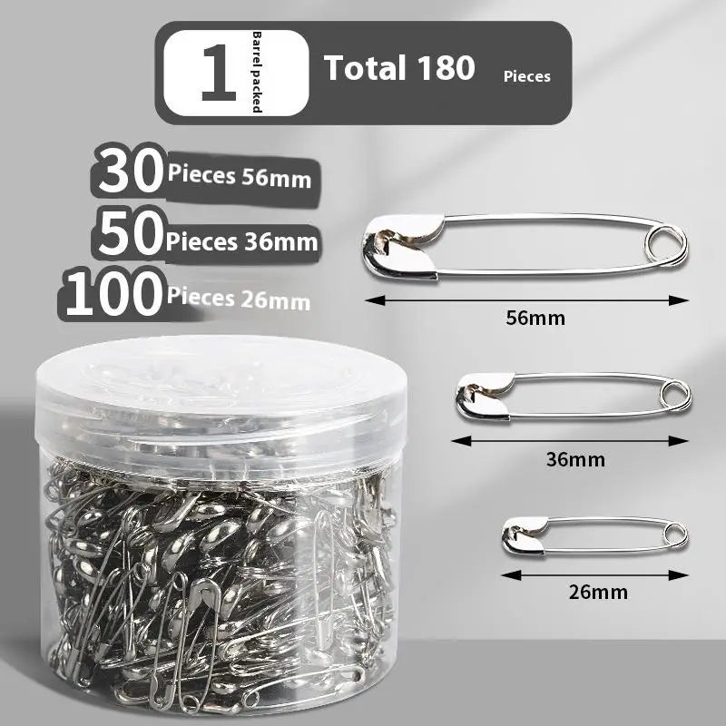 Vintage Safety Pins & Paper Clips Assortment 10–300 PCS Safety Pins Assortment Axl A1