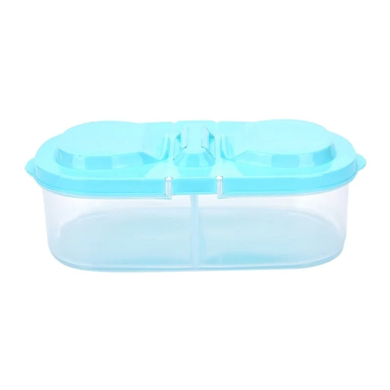 Portable Banana & Fruit Lunch Box – Leakproof Food Container Food Storage Container Axl Blue