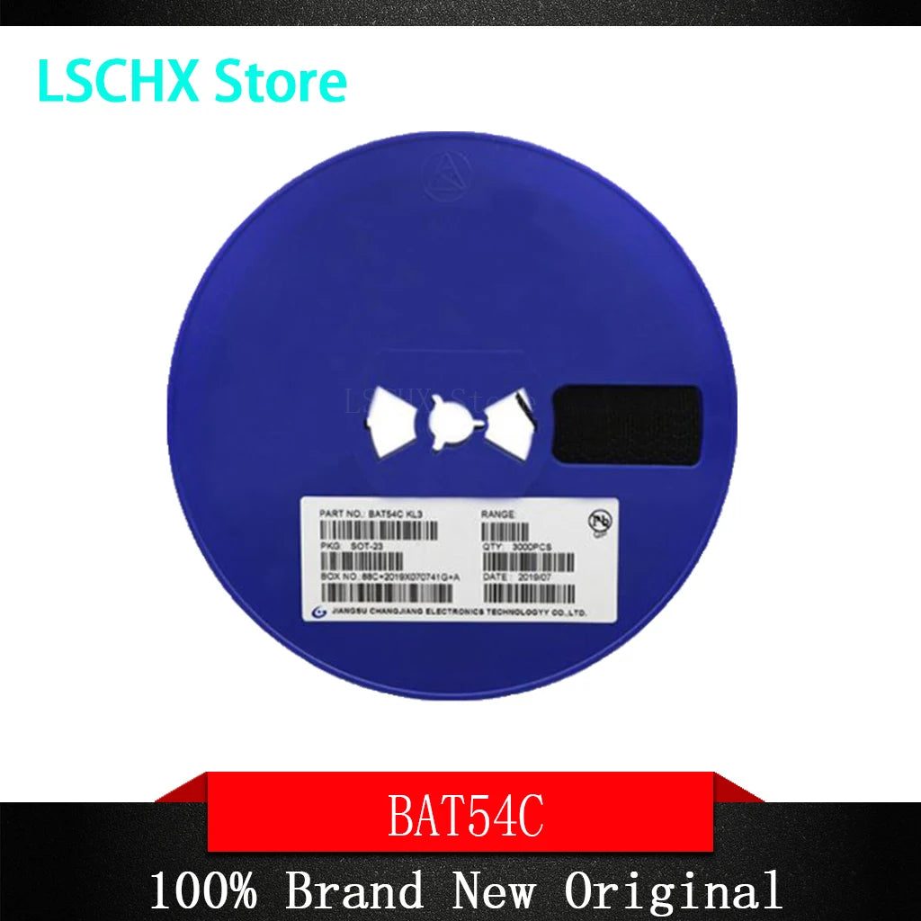 3000pcs SOT-23 SMD Transistors & Diodes Reel | 2N7002 BAT54 BC817 SMD Component Reel Axl